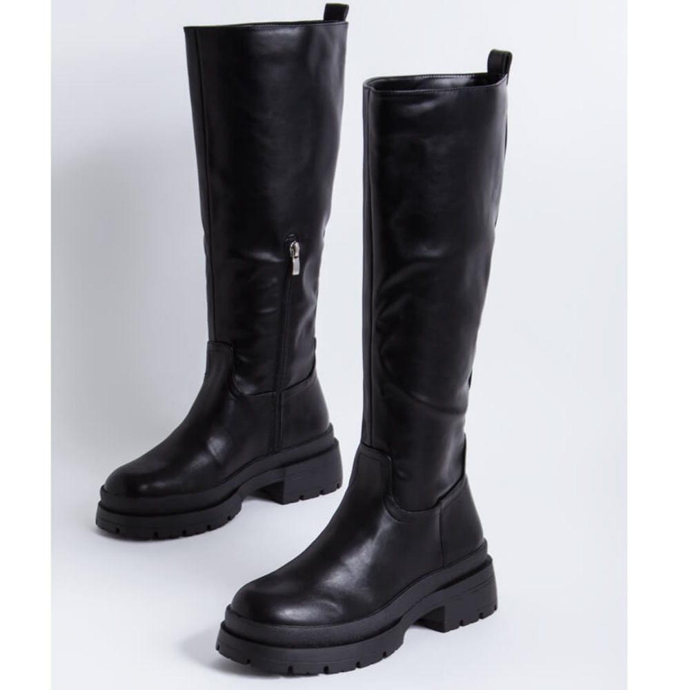 8, 8.5, 9 & 10🖤🎥Full Moon Platform Boot - BLACK